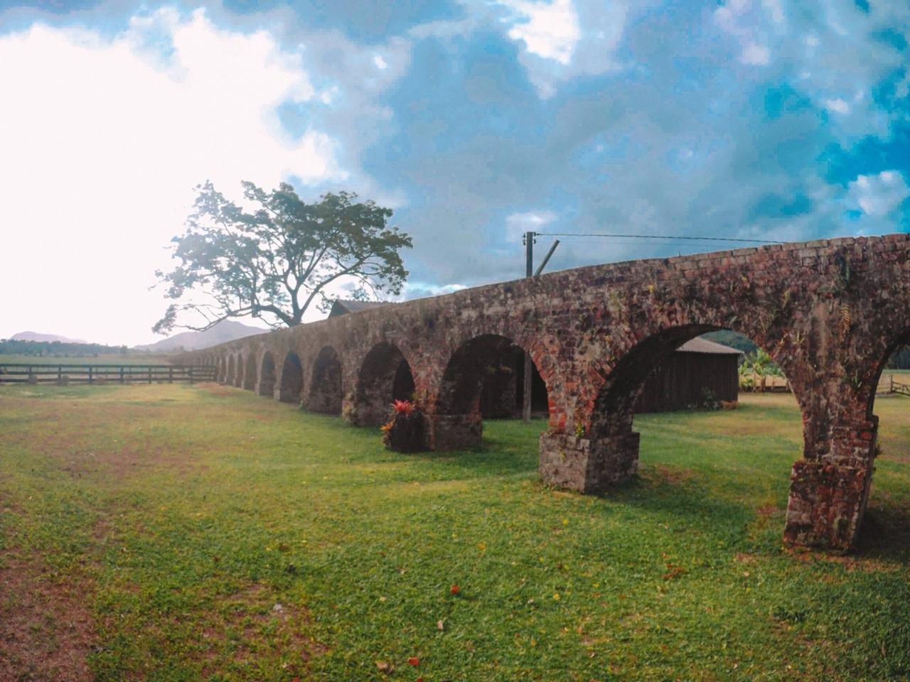 Aqueduto de Candelária segue aberto para o turismo