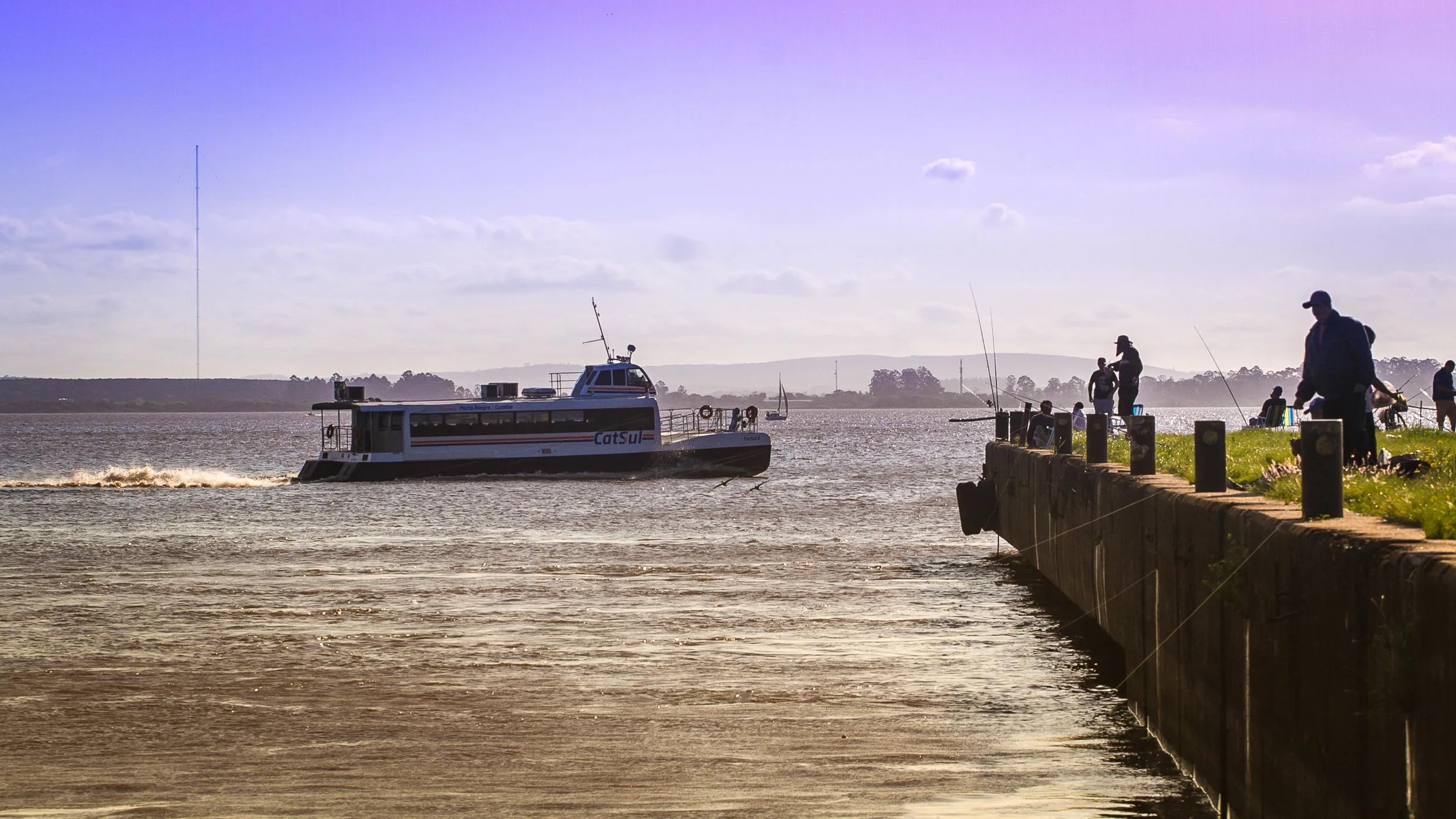 Um passeio entre Porto Alegre e cidade de Guaíba